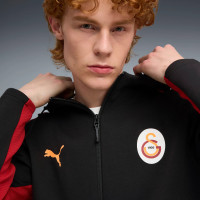 PUMA Galatasaray SK Evostripe Trainingsjack Hooded 2025-2026 Zwart Rood Oranje