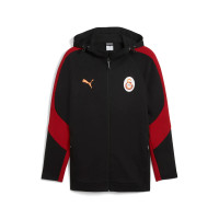 PUMA Galatasaray SK Evostripe Trainingsjack Hooded 2025-2026 Zwart Rood Oranje