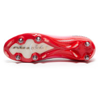 Nike Zoom Mercurial Vapor 16 Elite IJzeren-Nop Voetbalschoenen (SG) Pro Player Wit Rood Zwart