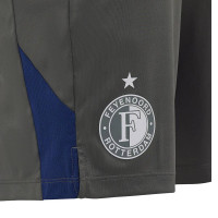 Castore Feyenoord Trainingsbroekje 2025-2026 Donkergrijs Wit