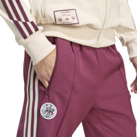 Survêtement adidas Ajax Terrace Icones beige bordeaux