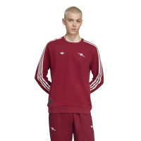 adidas Arsenal Terrace Icons Sweat-Shirt Rouge Blanc