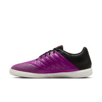 Nike Lunargato II Zaalvoetbalschoenen (IN) Zwart Paars Rood