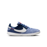 Nike Streetgato Chaussures de Foot Enfants Bleu Bleu Foncé Orange Vif