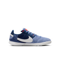 Nike Streetgato Chaussures de Foot Enfants Bleu Bleu Foncé Orange Vif