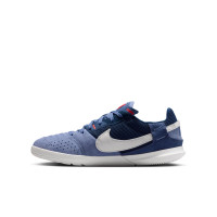 Nike Streetgato Chaussures de Foot Enfants Bleu Bleu Foncé Orange Vif
