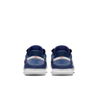 Nike Streetgato Chaussures de Foot Enfants Bleu Bleu Foncé Orange Vif