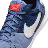 Nike Streetgato Chaussures de Foot Enfants Bleu Bleu Foncé Orange Vif