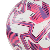 PUMA Orbita Cup Premier League Brilliance Voetbal Wit Roze Paars