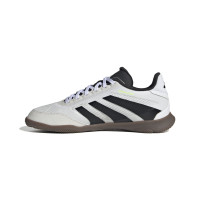 adidas Predator League Zaalvoetbalschoenen (IN) Kids Wit Zwart Neongeel