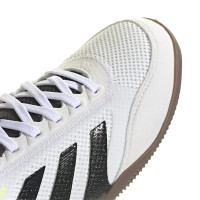 adidas Predator League Zaalvoetbalschoenen (IN) Kids Wit Zwart Neongeel