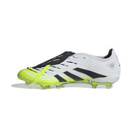 adidas Predator Pro FT Gazon Naturel Chaussures de Foot (FG) Blanc Noir Néon Jaune