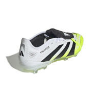 adidas Predator Pro FT Gazon Naturel Chaussures de Foot (FG) Blanc Noir Néon Jaune