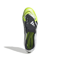 adidas Predator Pro FT Gazon Naturel Chaussures de Foot (FG) Blanc Noir Néon Jaune