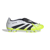 adidas Predator Pro FT Gras / Kunstgras Voetbalschoenen (MG) Wit Zwart Neongeel