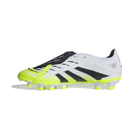 adidas Predator Pro FT Gras / Kunstgras Voetbalschoenen (MG) Wit Zwart Neongeel