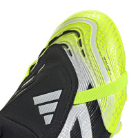 adidas Predator Pro FT Gras / Kunstgras Voetbalschoenen (MG) Wit Zwart Neongeel