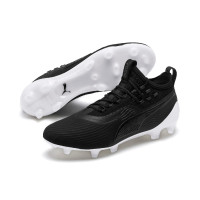 PUMA ONE 19.1 Synthetic FG-AG Voetbalschoenen Zwart Wit