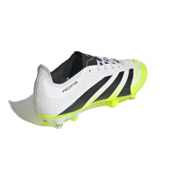 adidas Predator League Crampons Vissés Chaussures de Foot (SG) Blanc Noir Néon Jaune