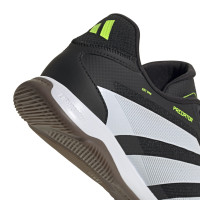 adidas Predator League Zaalvoetbalschoenen (IN) Zwart Wit Neongeel