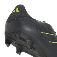 adidas Copa Pure III Club Gras / Kunstgras Voetbalschoenen (MG) Zwart Donkergrijs Groen