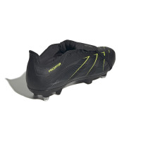 adidas Predator League FT Crampons Vissés Chaussures de Foot (SG) Noir Gris Foncé Jaune Néon