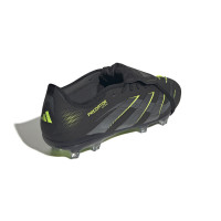 adidas Predator Pro FT Gras Voetbalschoenen (FG) Zwart Donkergrijs Neongeel