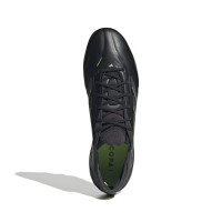 adidas Copa Pure III Elite Gras Voetbalschoenen (FG) Zwart Donkergrijs Groen