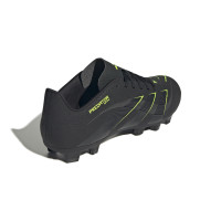 adidas Predator Club Gras / Kunstgras Voetbalschoenen (MG) Zwart Donkergrijs Neongeel