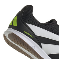 adidas Predator Club Sala Chaussures de Foot en Salle (IN) Noir Blanc Néon Jaune