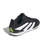 adidas Predator Club Sala Chaussures de Foot en Salle (IN) Enfants Noir Blanc Néon Jaune