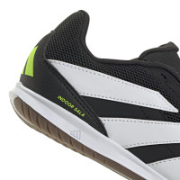 adidas Predator Club Sala Chaussures de Foot en Salle (IN) Enfants Noir Blanc Néon Jaune