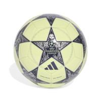 adidas UEFA Champions League Real Madrid Club Voetbal Maat 5 2025-2026 Lichtgroen Zilver Zwart