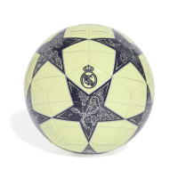adidas UEFA Champions League Real Madrid Club Voetbal Maat 5 2025-2026 Lichtgroen Zilver Zwart