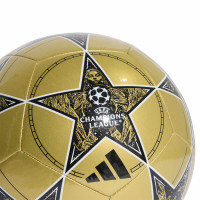 adidas UEFA Champions League Club Ballon de Foot Taille 5 2025-2026 Doré Noir Blanc