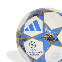 adidas UEFA Champions League Mini Voetbal Maat 1 2025-2026 Wit Blauw Goud