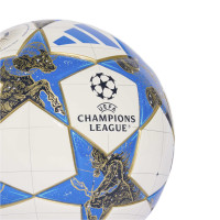 adidas UEFA Champions League Mini Voetbal Maat 1 2025-2026 Wit Blauw Goud