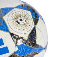 adidas UEFA Champions League Pro Zaalvoetbal Maat 4 2025-2026 Wit Blauw Goud