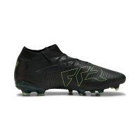 PUMA Future 8 Pro Gras / Kunstgras Voetbalschoenen (MG) Zwart Donkergroen Lichtgroen
