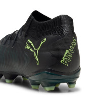 PUMA Future 8 Pro Gras / Kunstgras Voetbalschoenen (MG) Zwart Donkergroen Lichtgroen