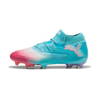 PUMA Future 8 Ultimate Re-Charge Gras Voetbalschoenen (FG) Blauw Roze Wit
