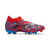 PUMA Future 8 Match Playmakers Gras / Kunstgras Voetbalschoenen (MG) Rood Blauw Zwart