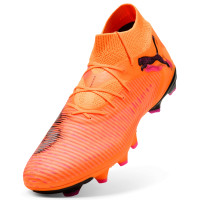PUMA Future 8 Pro Gras / Kunstgras Voetbalschoenen (MG) Oranje Roze Zwart