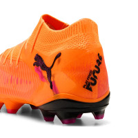 PUMA Future 8 Pro Gras / Kunstgras Voetbalschoenen (MG) Oranje Roze Zwart