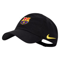 Nike FC Barcelona Club Pet 2025-2026 Zwart Geel