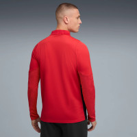 PUMA AC Milan Trainingspak 1/4-Zip 2025-2026 Rood Zwart Wit