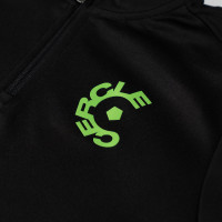 PUMA Cercle Brugge Trainingstrui 1/4-Zip 2025-2026 Kids Zwart