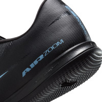 Nike Zoom Mercurial Vapor 16 Academy Zaalvoetbalschoenen (IN) Zwart Lichtblauw