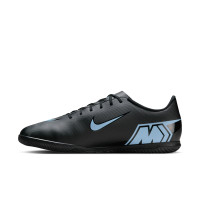 Nike Mercurial Vapor 16 Club Chaussures de Foot en Salle (IN) Noir Bleu Clair
