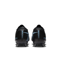 Nike Zoom Mercurial Vapor 16 Elite IJzeren-Nop Voetbalschoenen (SG) Zwart Lichtblauw